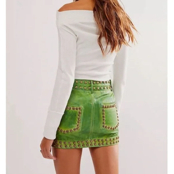 New Free People Colin Locascio Skirt - Picture 3 of 9